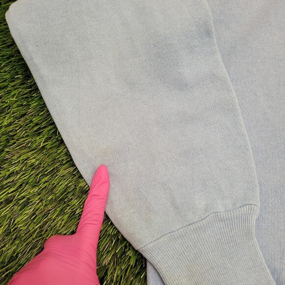 Vintage New-Orleans Sweatshirt Womens L 21x22 Boxy Mardi-Gras Mask - Picture 4 of 14